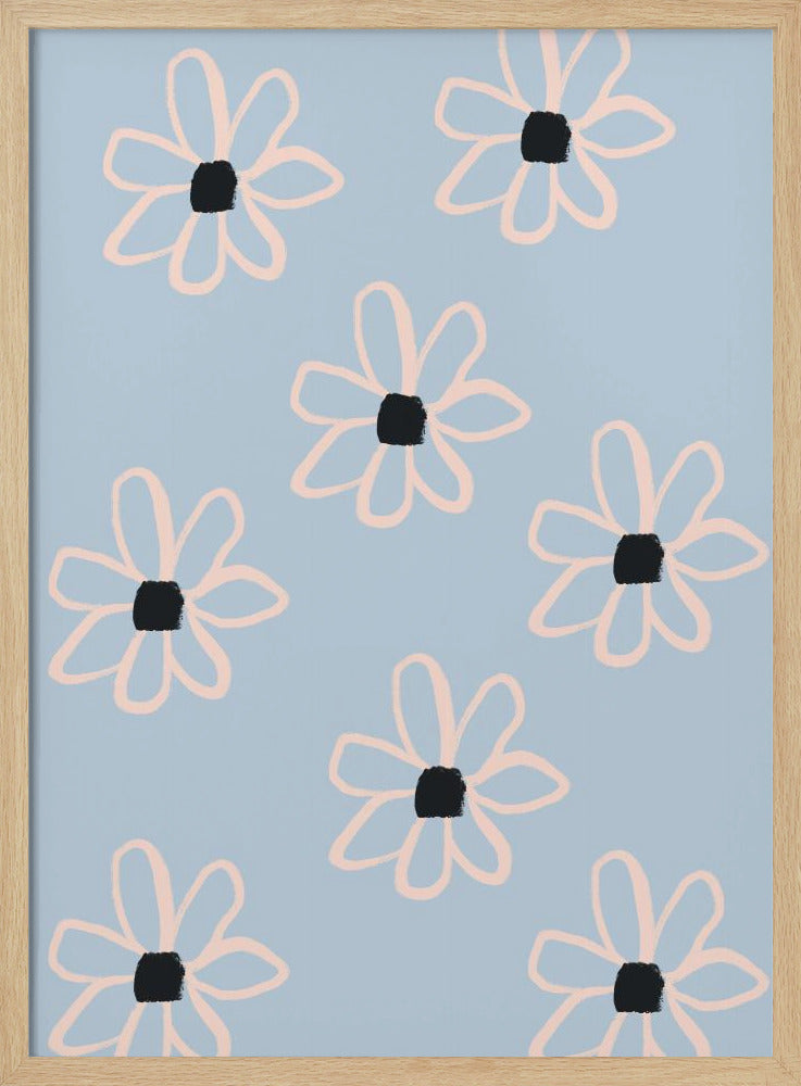 Kräftige Blumen | Poster