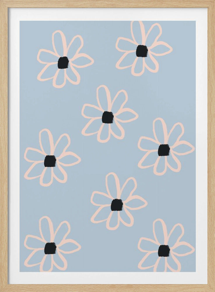 Kräftige Blumen | Poster