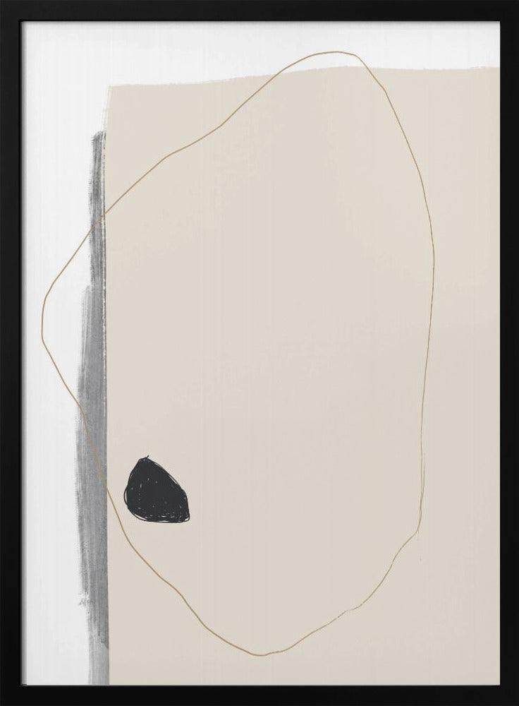 Minimalistisches Flüstern | Poster
