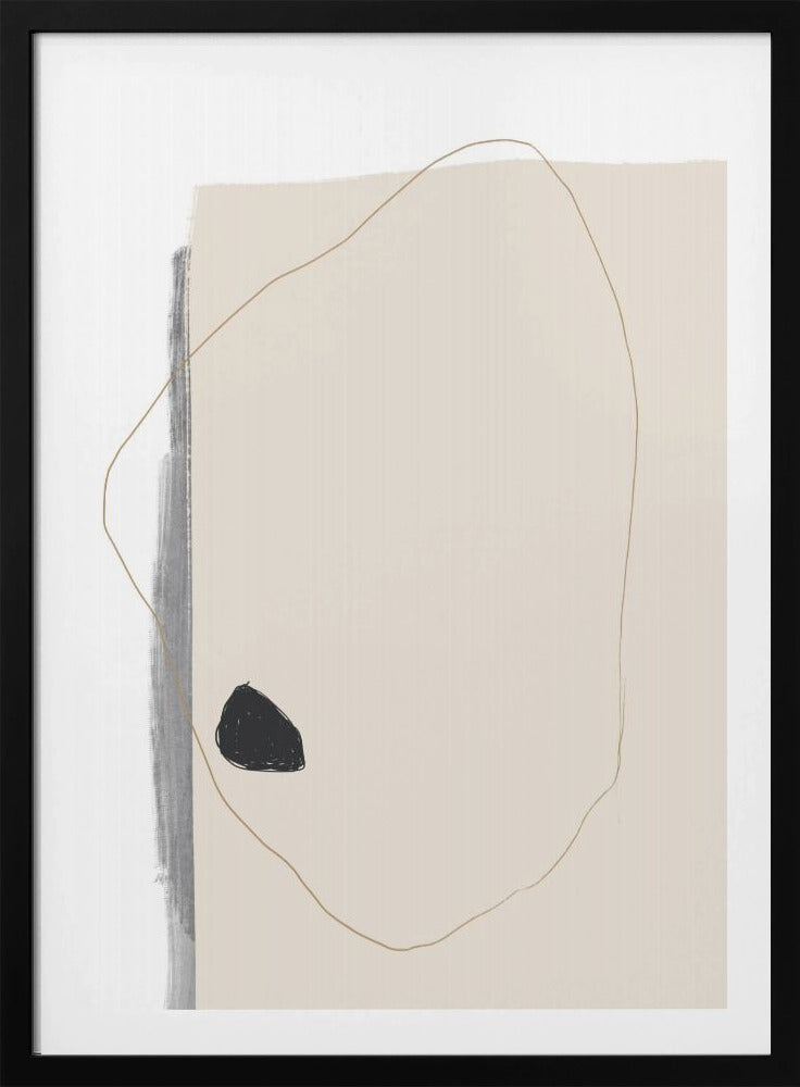 Minimalistisches Flüstern | Poster