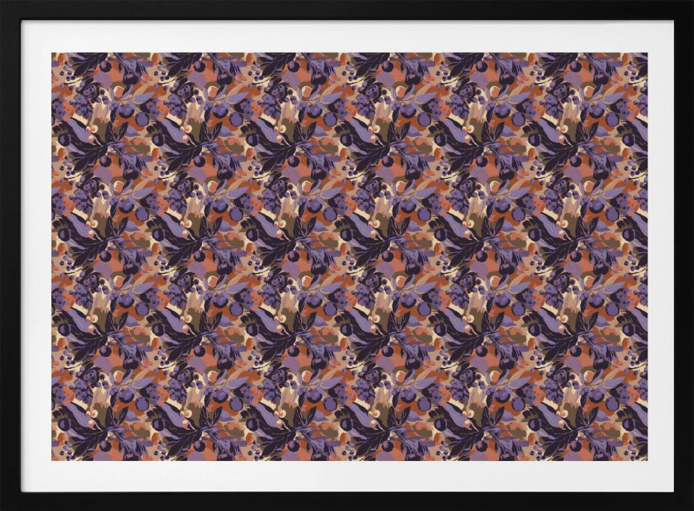 Lila Gartenrhythmus | Poster
