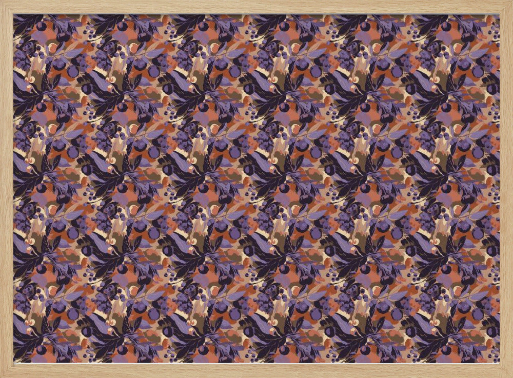 Lila Gartenrhythmus | Poster