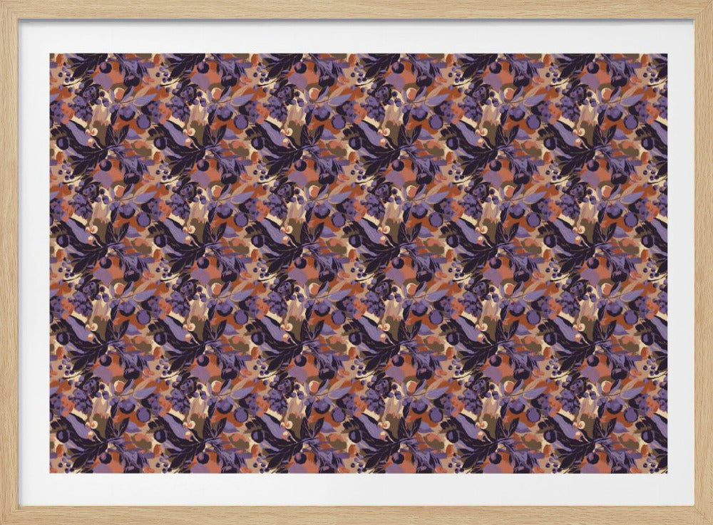 Lila Gartenrhythmus | Poster