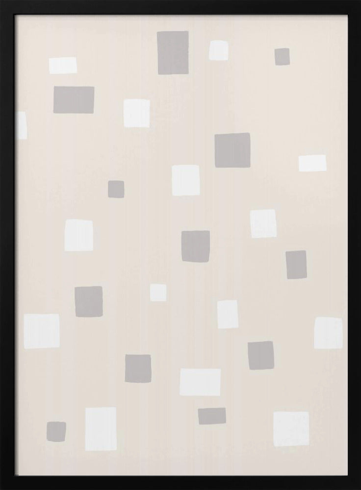 Abstrakte Quadrate | Poster