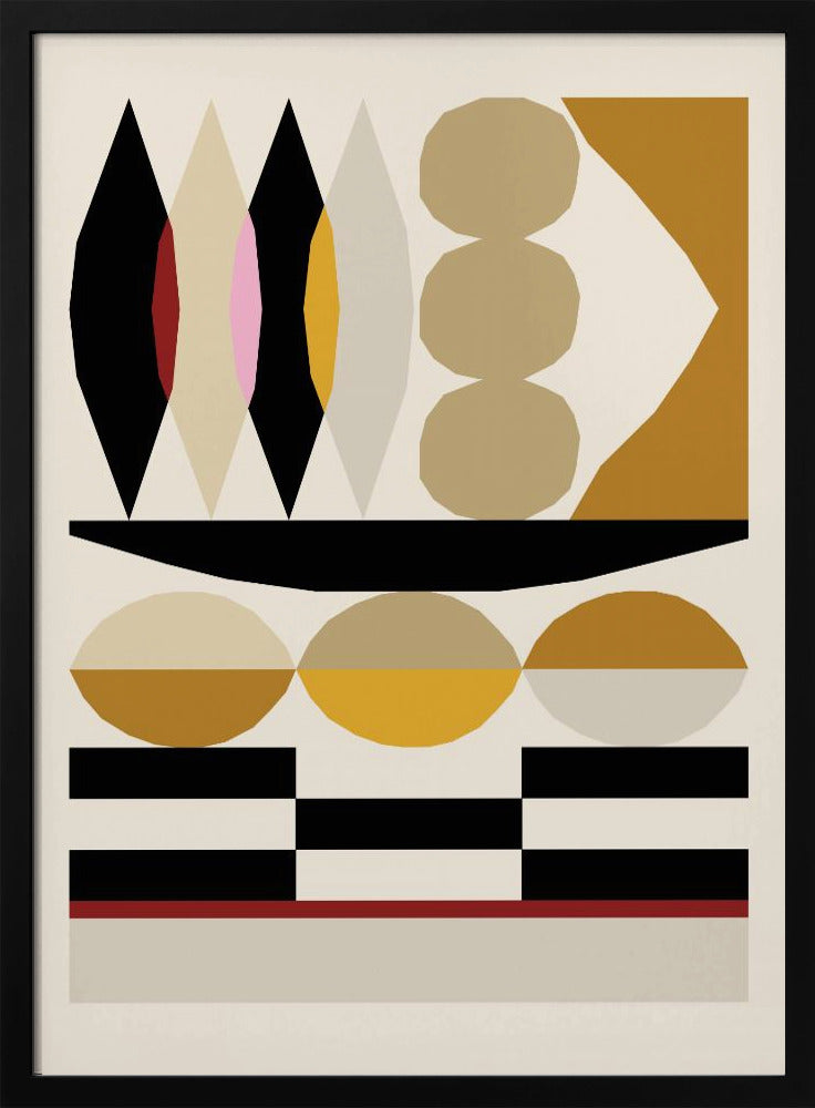 Abstrakte Komposition 25 | Poster