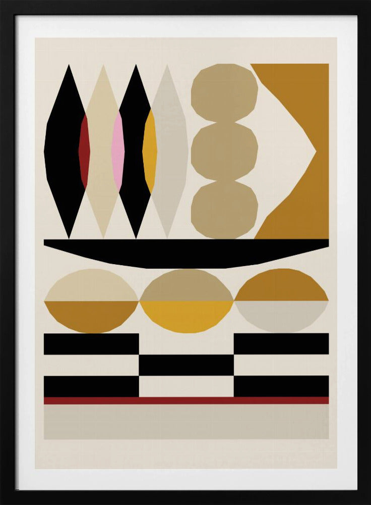 Abstrakte Komposition 25 | Poster