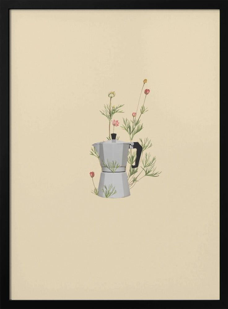 Floraler Moka Express | Poster