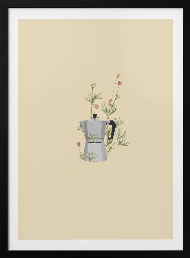 Floraler Moka Express | Poster