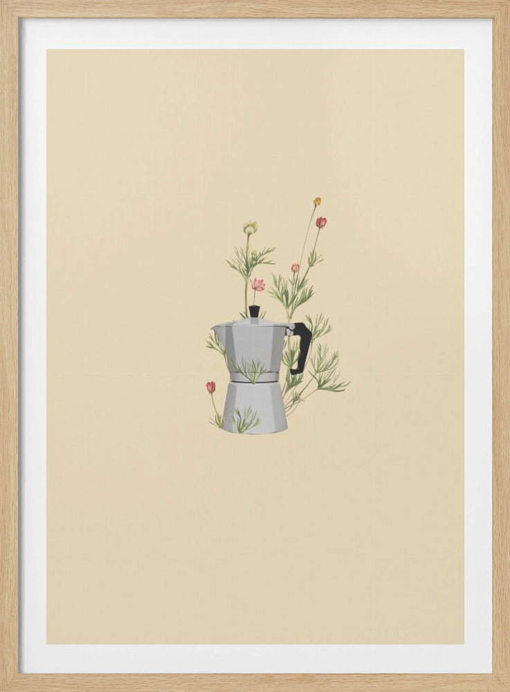 Floraler Moka Express | Poster