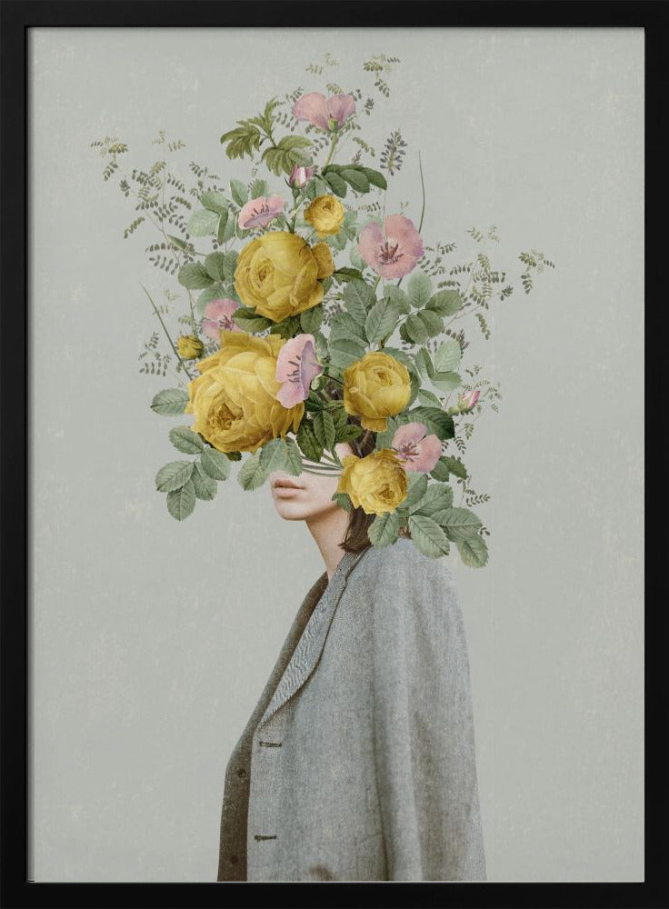 Gelber Blumenstrauß | Poster