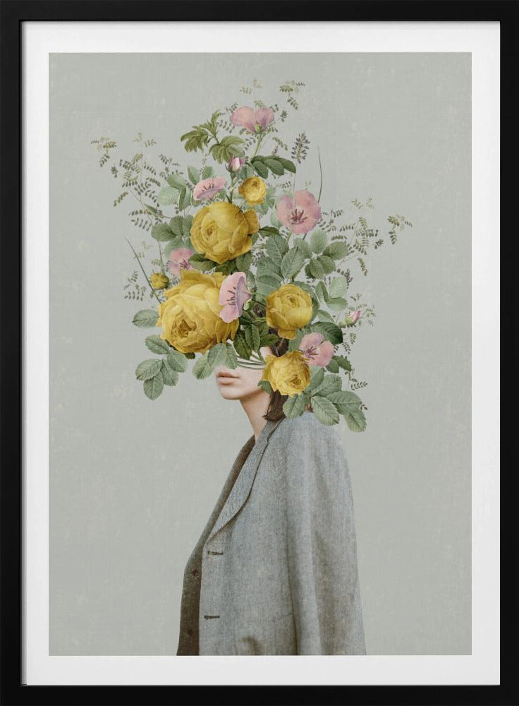 Gelber Blumenstrauß | Poster