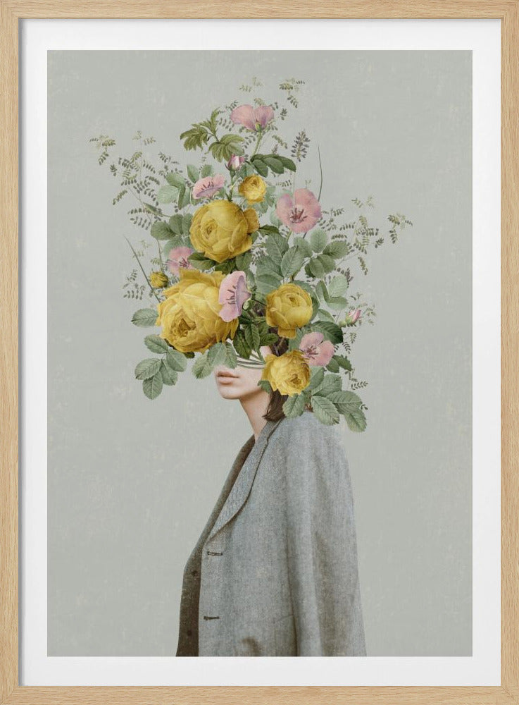 Gelber Blumenstrauß | Poster