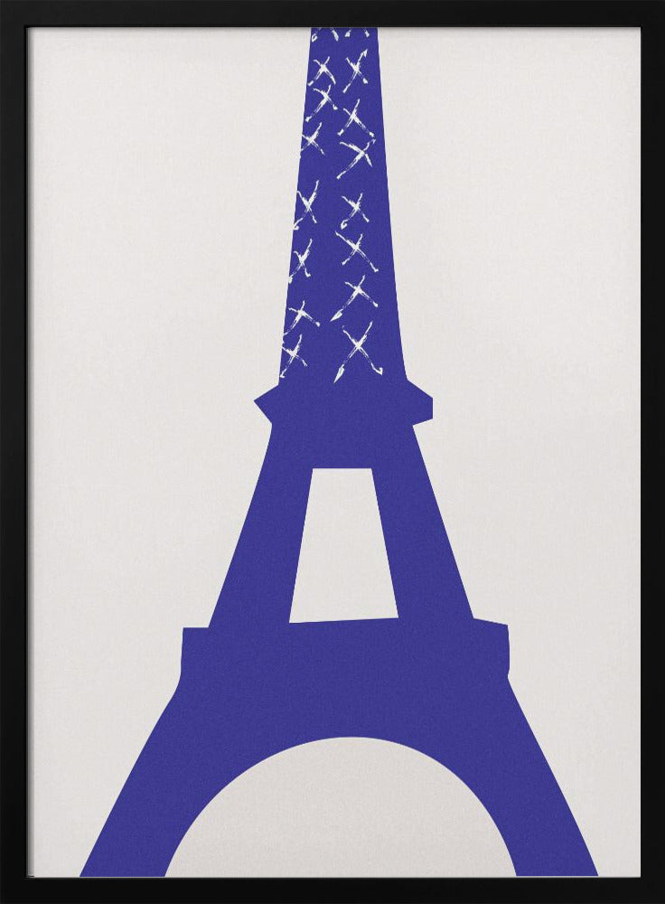 Eiffelturm Blau | Poster