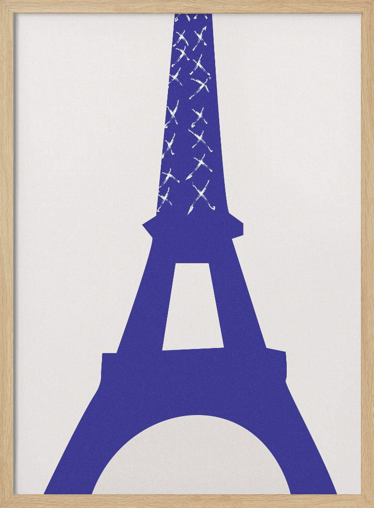 Eiffelturm Blau | Poster
