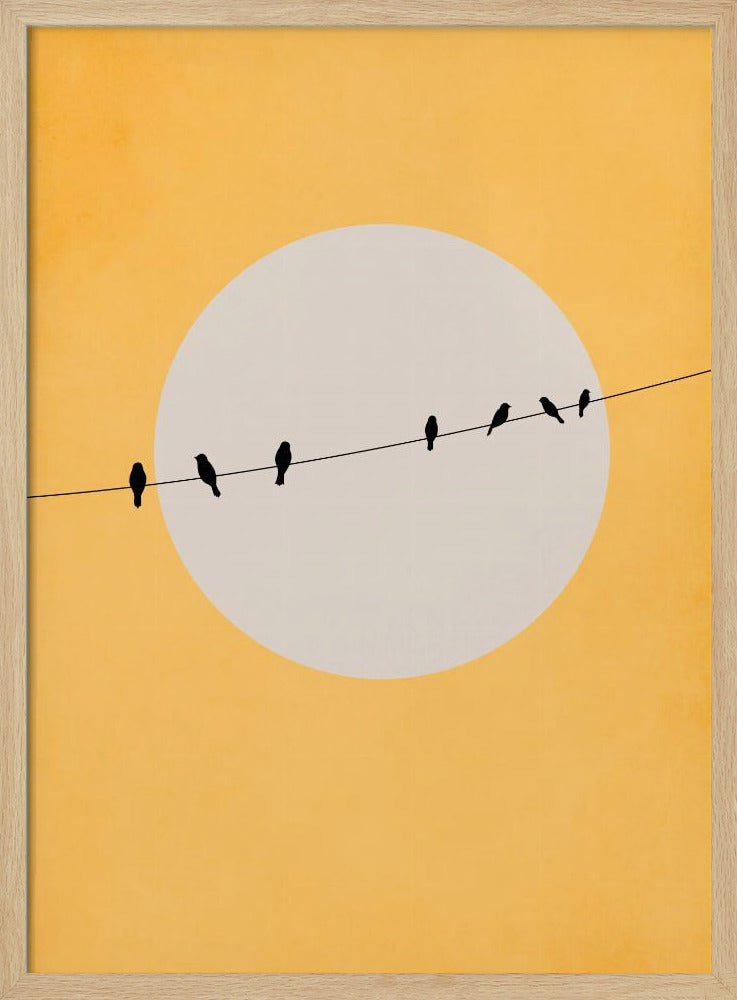 Zwitschern und Chillen | Poster