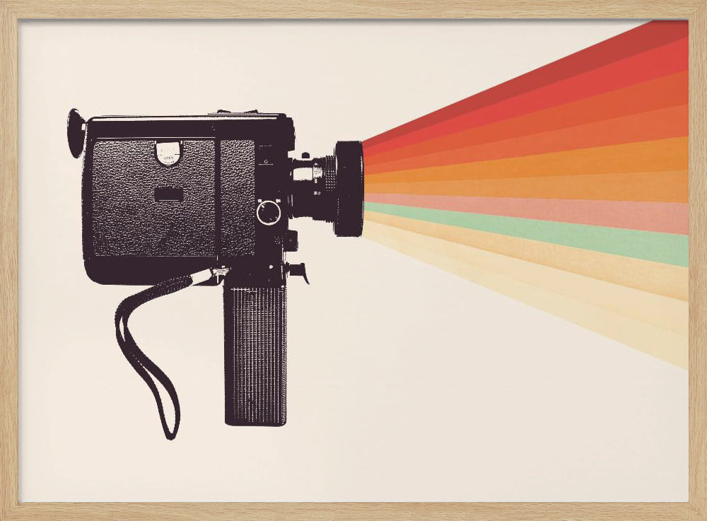 Filmkamera Regenbogen | Poster