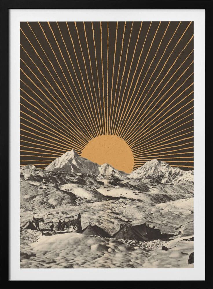 Berglandschaft Nr. 6 | Poster