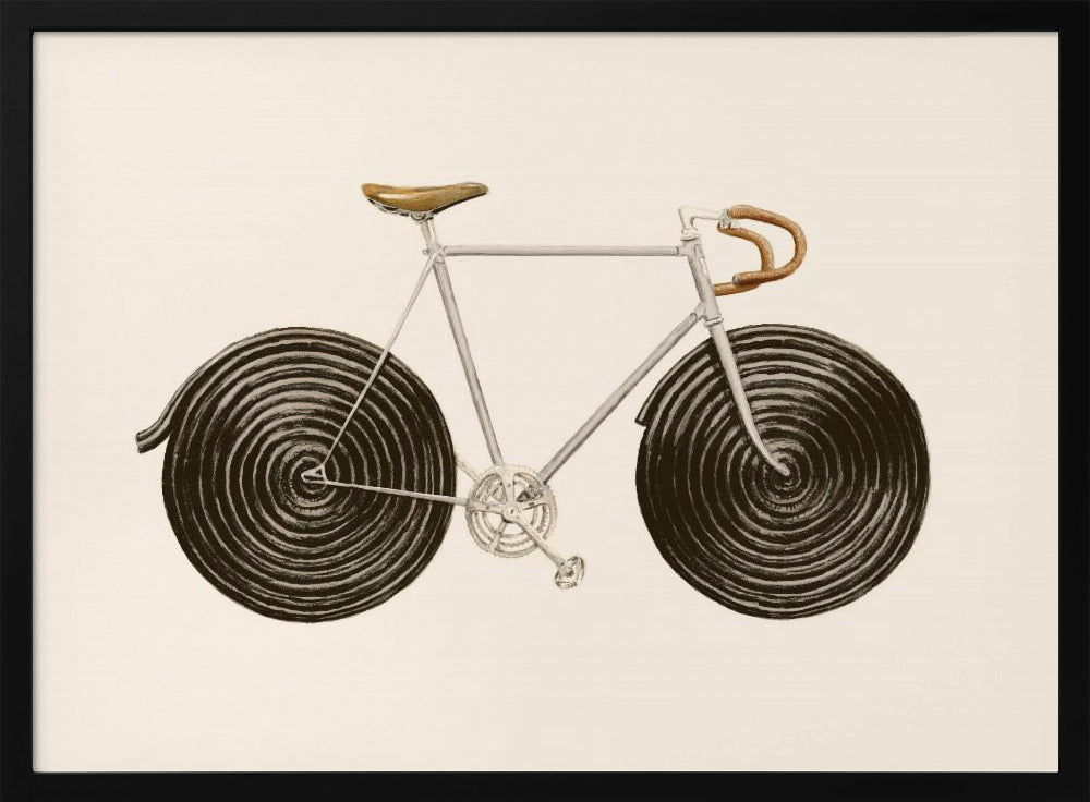 Lakritz-Fahrrad | Poster