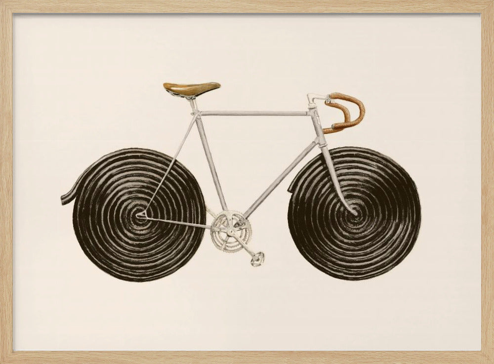 Lakritz-Fahrrad | Poster