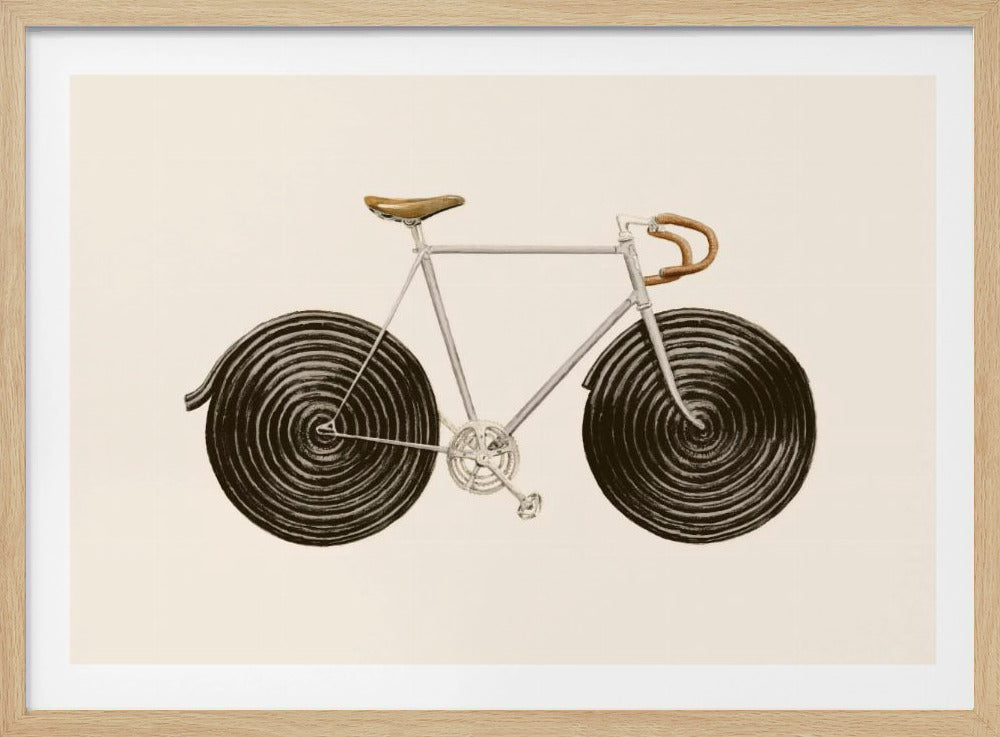 Lakritz-Fahrrad | Poster