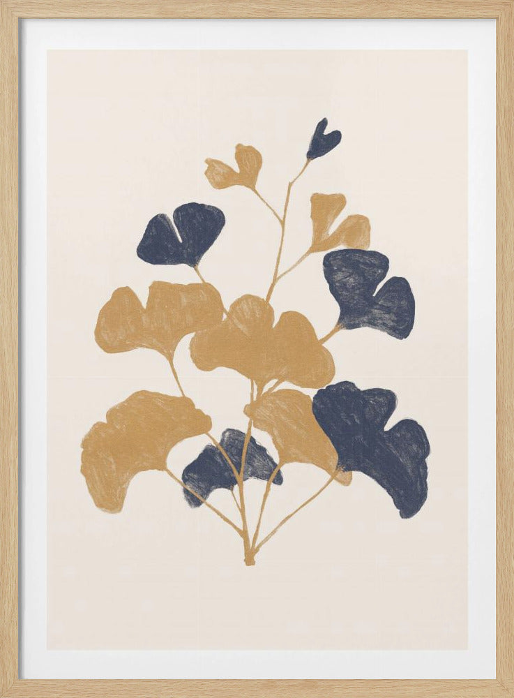 Goldener Ginko | Poster