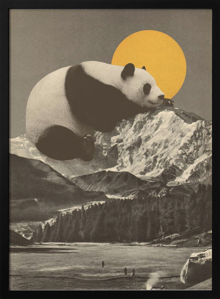 Nickerchen des Großen Pandas | Poster