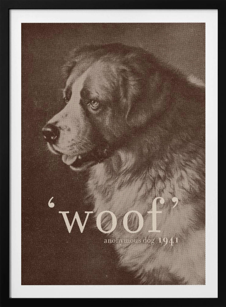 Berühmtes Zitat Hund | Poster