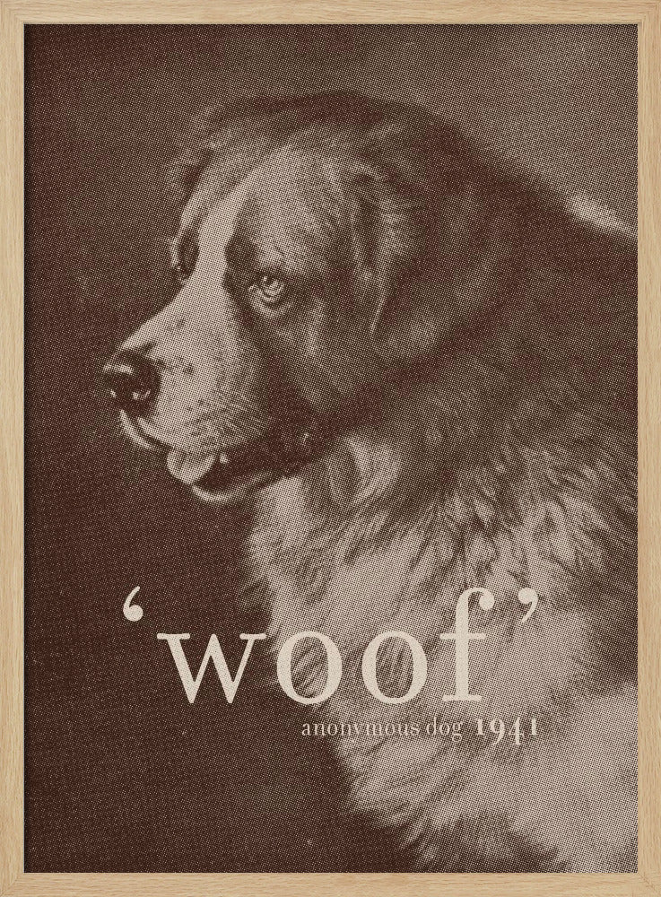 Berühmtes Zitat Hund | Poster