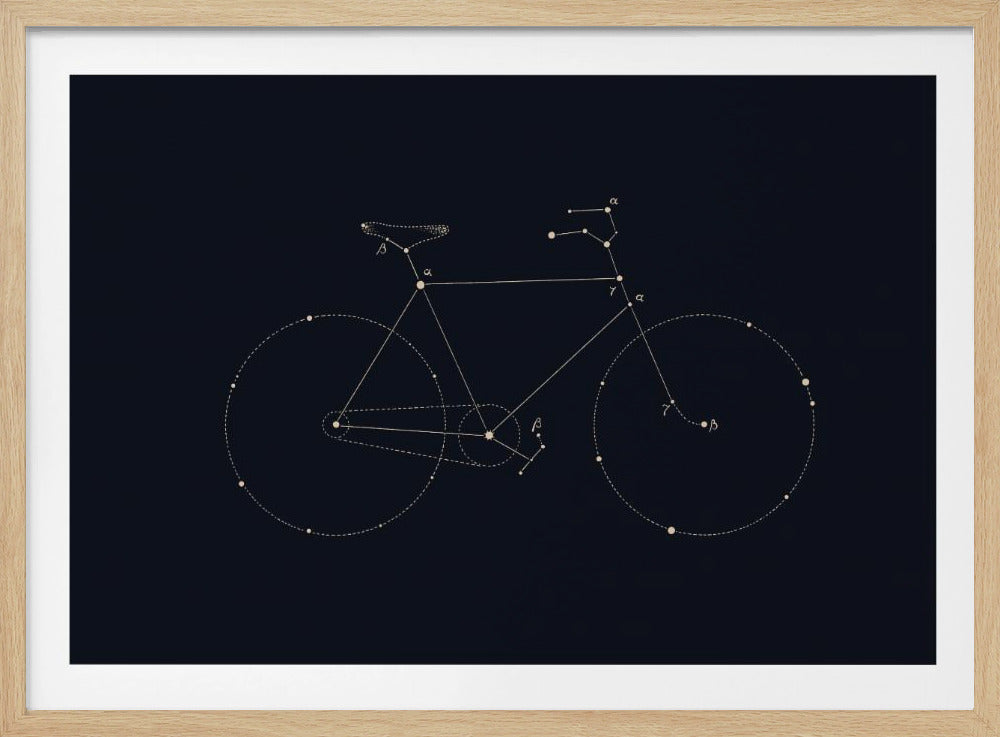 Fahrradkonstellation | Poster