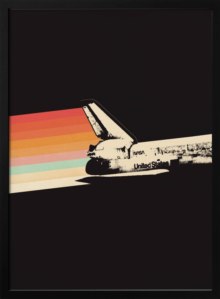 Raumschiff Regenbogen | Poster