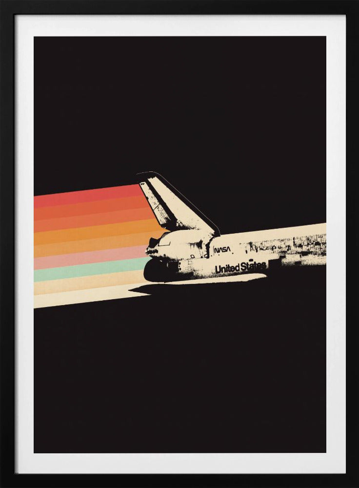 Raumschiff Regenbogen | Poster