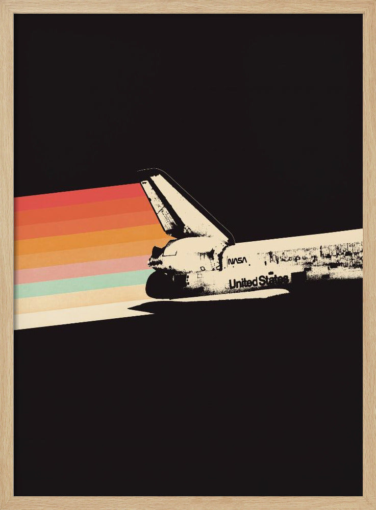 Raumschiff Regenbogen | Poster