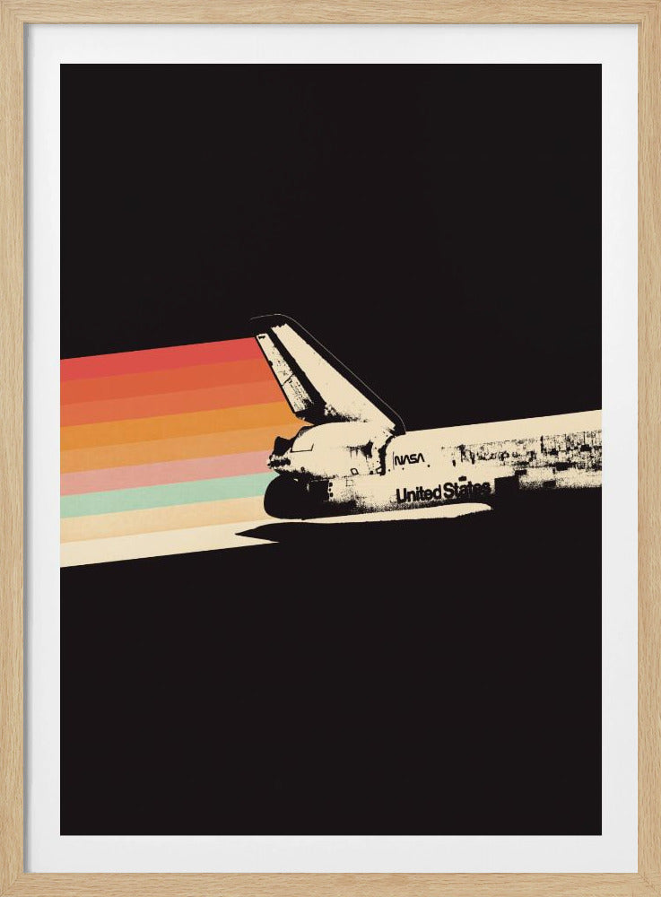 Raumschiff Regenbogen | Poster