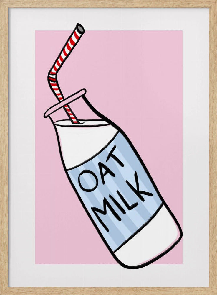 Hafermilch-Genuss | Poster