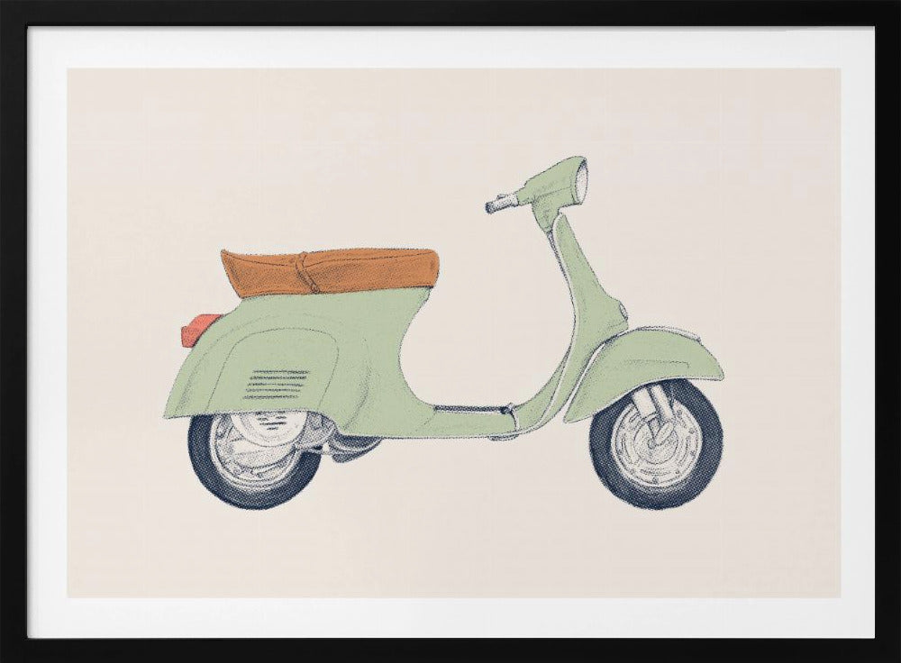 Vespa-Druck | Poster
