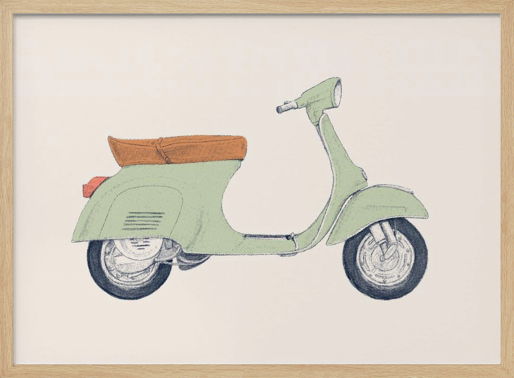 Vespa-Druck | Poster