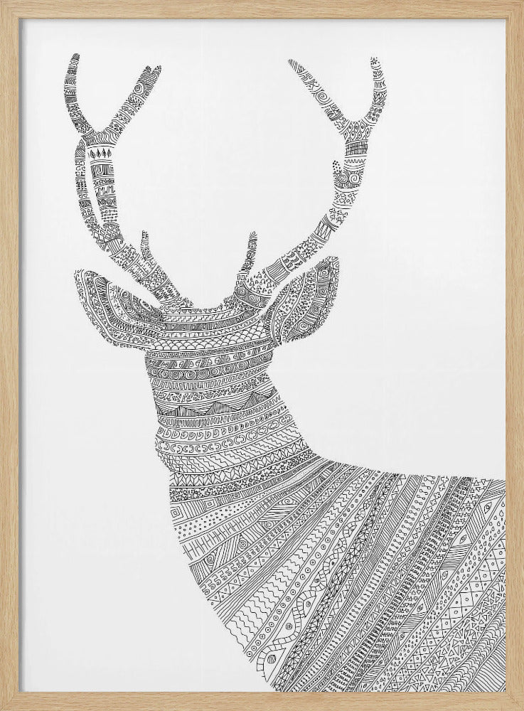 Hirsch Weiß | Poster