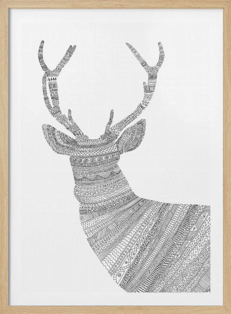 Hirsch Weiß | Poster