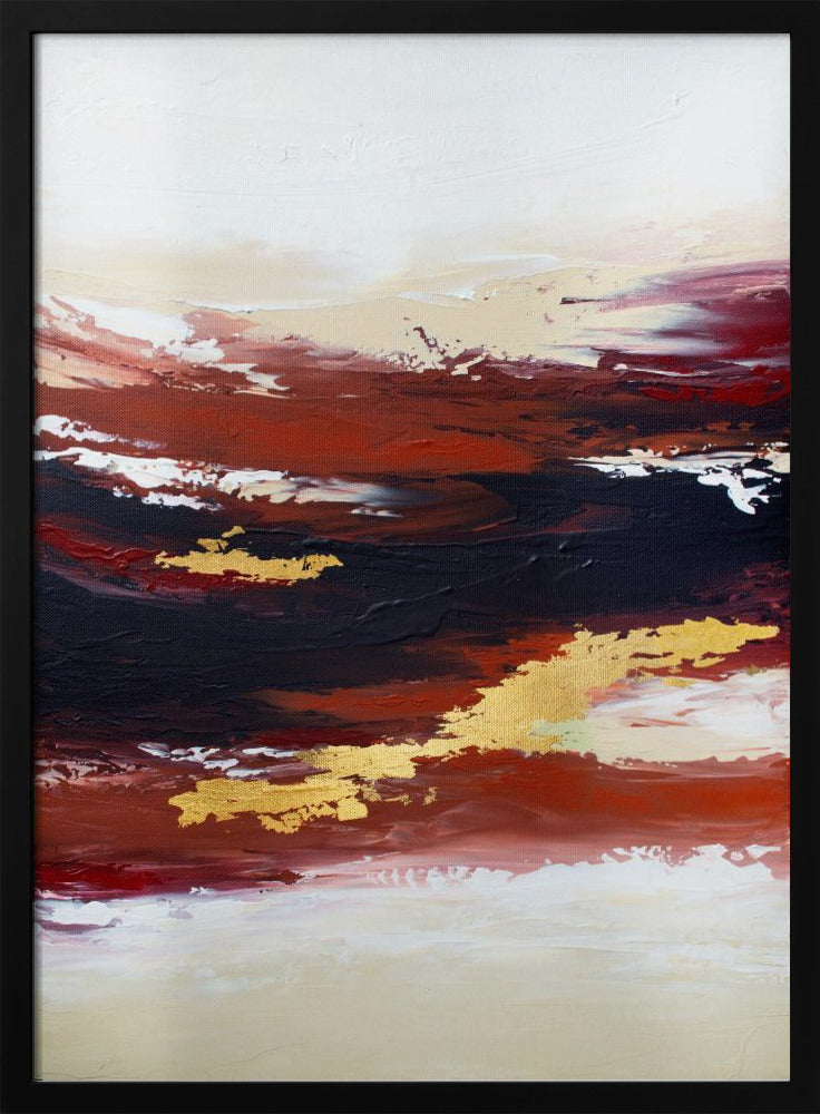 Abstrakter Sonnenuntergang 3 | Poster