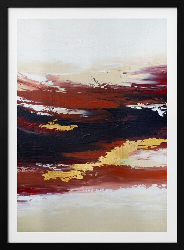 Abstrakter Sonnenuntergang 3 | Poster