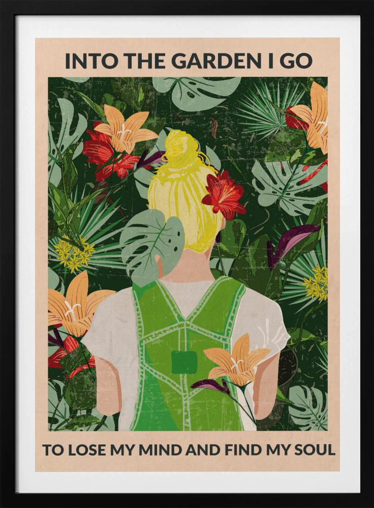 In den Garten (blond) | Poster