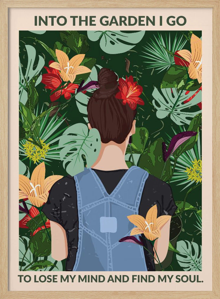 Into the Garden Standard-Wandkunst | Poster