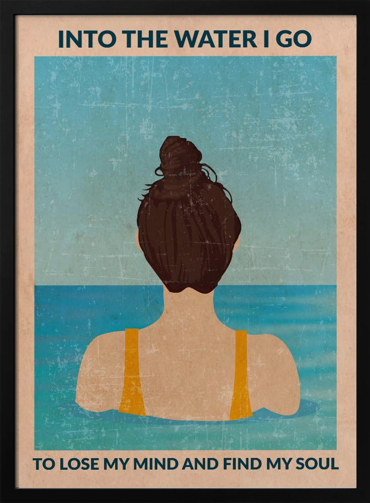 Ins Wasser (brünett) | Poster