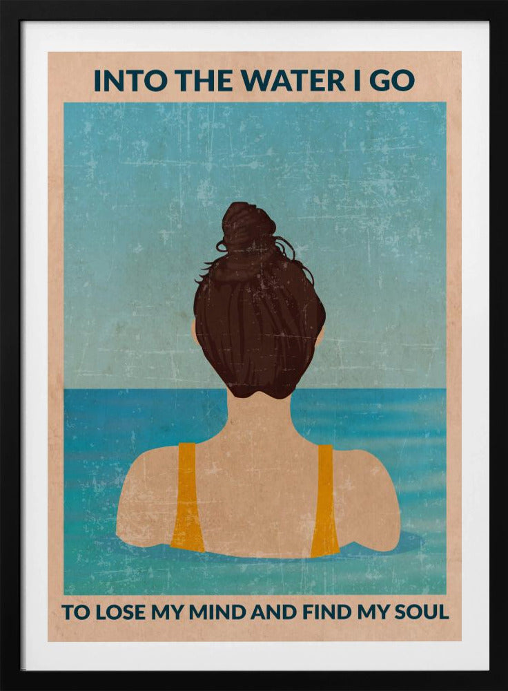 Ins Wasser (brünett) | Poster