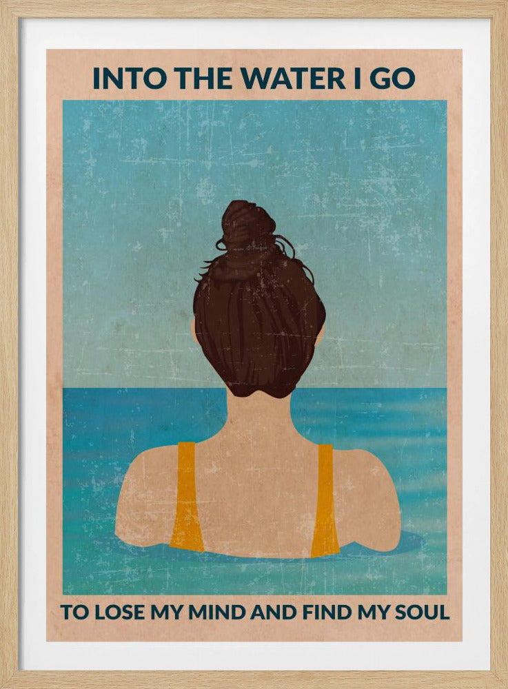 Ins Wasser (brünett) | Poster