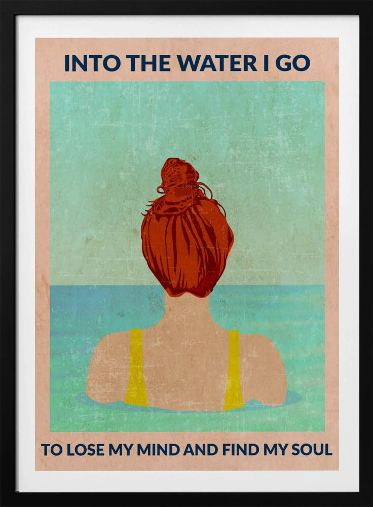 Ins Wasser (Rothaarige) | Poster