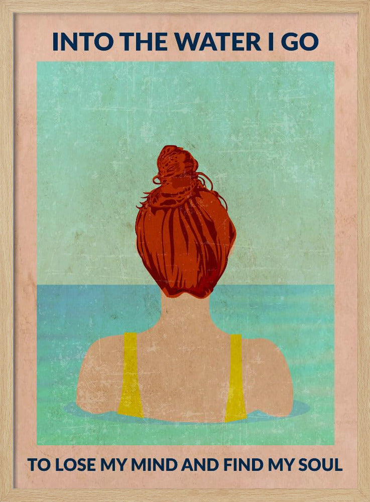 Ins Wasser (Rothaarige) | Poster