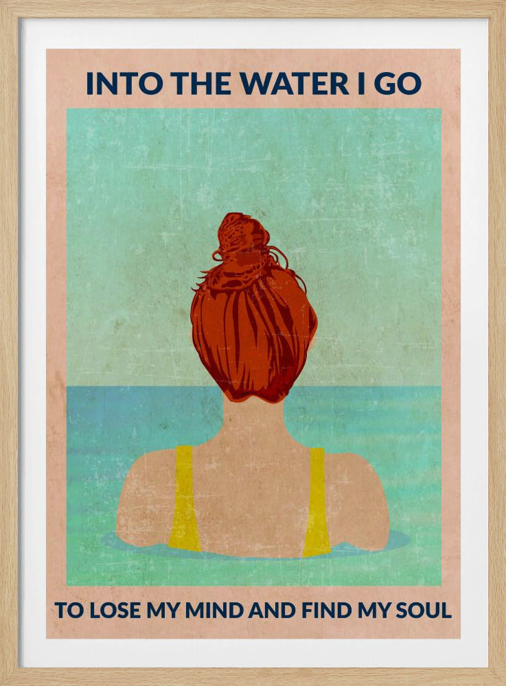 Ins Wasser (Rothaarige) | Poster