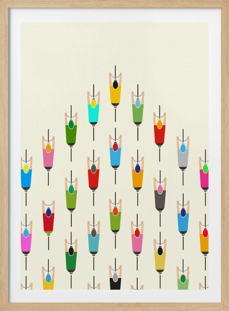 An der Spitze des Rudels | Poster