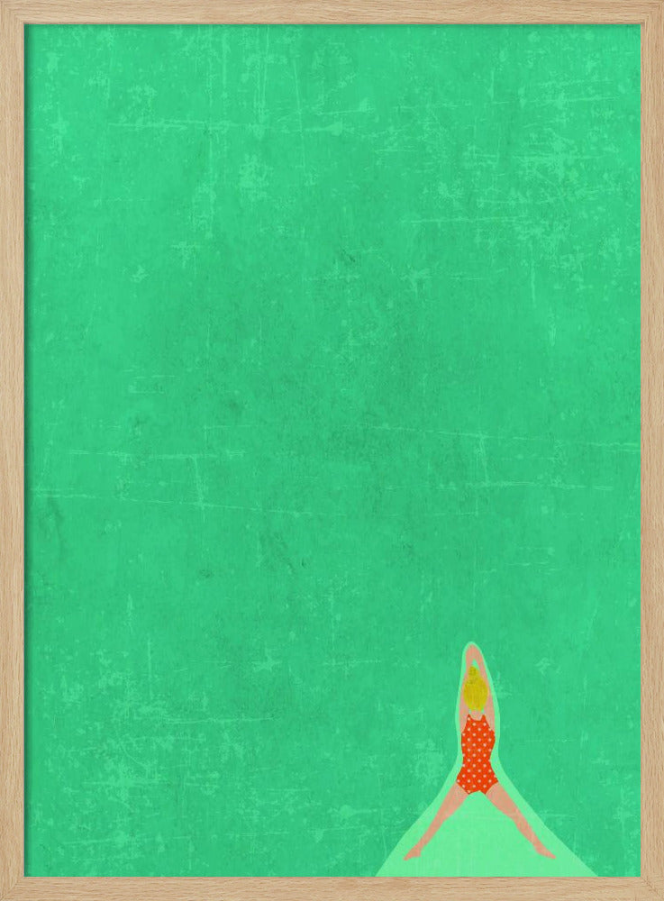 Offenes Wasser (blond) 2 | Poster